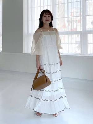 暑い日はホワイト一択！【夏モテワンピ】で作る爽やかスタイル♡