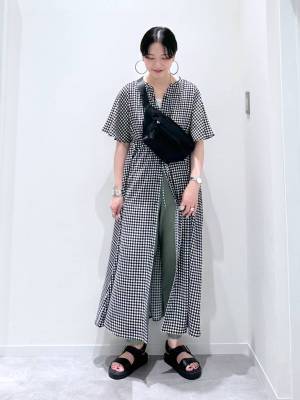 存在感バッチリ！！【グローバルワーク】1枚あれば安心♡「主役ワンピ」