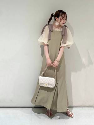 いろんなコーデが楽しめる♡ 1枚はGETしておきたい【キャミワンピ】