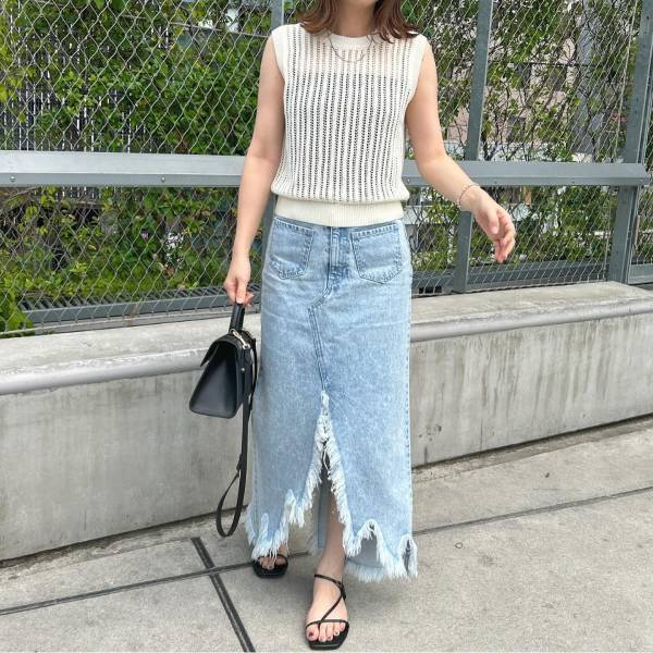 夏の買い足しは【ユニクロ】にお任せ♡ 上品カジュアルを叶える「白トップス」