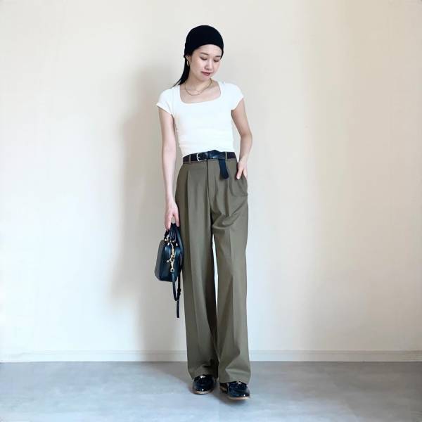 夏の買い足しは【ユニクロ】にお任せ♡ 上品カジュアルを叶える「白トップス」