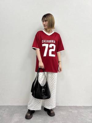 いま、買い足したい！ 今っぽコーデに欠かせない♡【ナンバリングTシャツ】