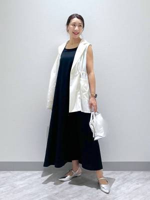 あると便利だわ！【グローバルワーク】一着で洗練コーデ完成♡「大人っぽジレ」