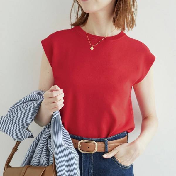 「キチンと見え」だけじゃない！ 機能性もバッチリ♡【旬サマーニット】