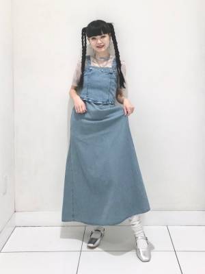 こりゃヘビロテ不回避だわ♡【GU】夏日に映える！ 大人っぽ「デニムワンピ」