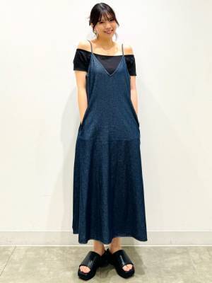 こりゃヘビロテ不回避だわ♡【GU】夏日に映える！ 大人っぽ「デニムワンピ」