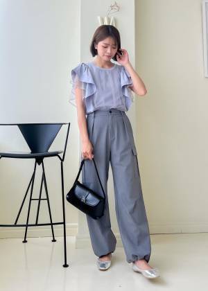 『二の腕カバー』も叶う！【ROPÉ PICNIC】上品なフリルが可愛い♡「主役級トップス」