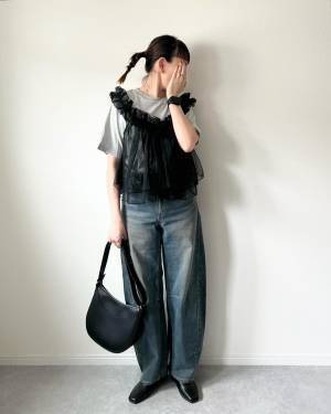 この夏【GU】でゲットしたい！ SNSで話題の「バレルレッグジーンズ」って？