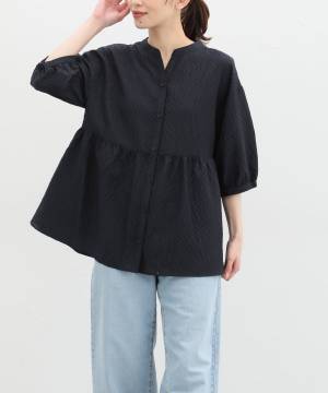 オフィスやお出かけに♡【ハニーズ】一枚あると助かる！「上品ブラウス」