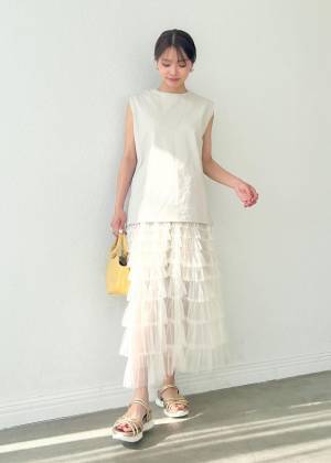 セールでゲットしてーー！！【ROPÉ PICNIC】着回し力◎「2Wayトップス 」