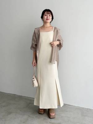 主役アイテムといえば！ 夏モテ【アイボリーワンピ】で大人可愛く♡