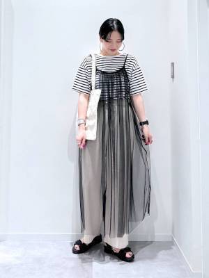 セールでゲットして♡【グローバルワーク】今買って活躍する！「高見えワンピース」