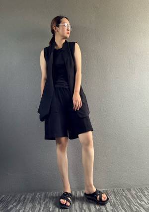 暑い日はコレに決まり！【SHEIN】「万能ハーフパンツ」着回しコーデ