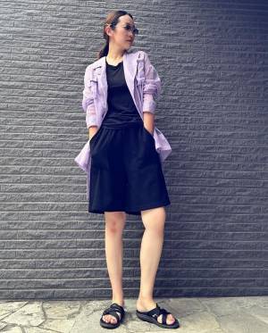 暑い日はコレに決まり！【SHEIN】「万能ハーフパンツ」着回しコーデ