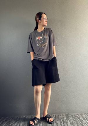 暑い日はコレに決まり！【SHEIN】「万能ハーフパンツ」着回しコーデ