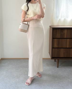 即真似させてーーッ！！ 大人可愛いが叶う♡【サマーニットコーデ】