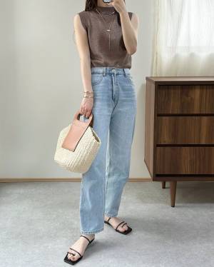 即真似させてーーッ！！ 大人可愛いが叶う♡【サマーニットコーデ】