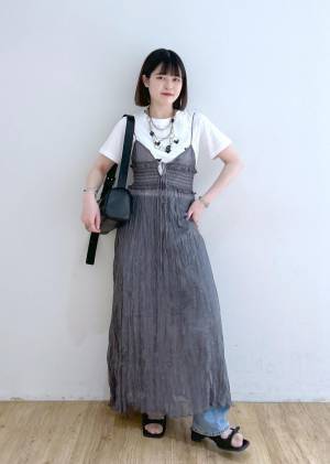 すぐに参考にしたい！【VIS】着こなしの幅が広がる♡「キャミワンピコーデ」