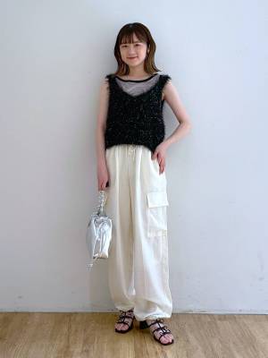 プラスワンで上級者♡【ローリーズファーム】周りと差がつく！「シャギービスチェ」