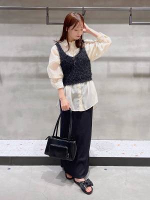 プラスワンで上級者♡【ローリーズファーム】周りと差がつく！「シャギービスチェ」