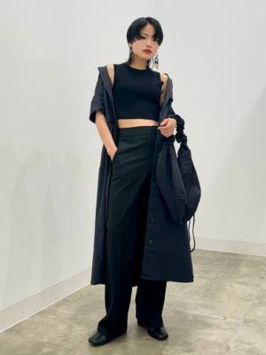 いま買い足したい！【GU】お値下げ価格でゲットできる♡「ブラックワンピ」