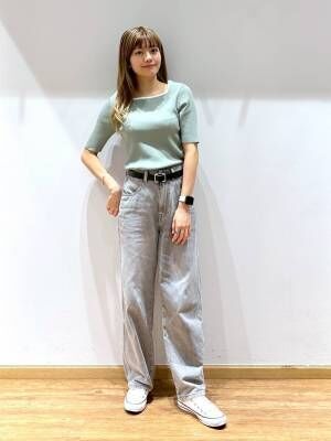 どれが好き？【グローバルワーク】シルエット別「デニムパンツ」の着こなし♡