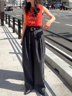 《暑い日でもOK！》【ゆったりパンツ】で叶える♡「夏パンツコーデ」