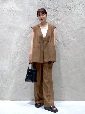 夏から取り入れたい♡ オシャ見えが叶う【最旬ブラウンコーデ】