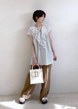 こんなに可愛いの売ってたの！？【VIS】完売前にゲットしたい！「チュニックブラウス」