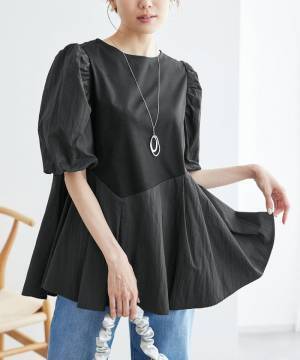 夏でも“黒”が着たい♡【ROPÉ PICNIC】軽やかに見える！「黒トップス & ワンピース」