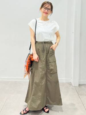 売り切れ前にゲットしたい！【GU】大人っぽ可愛い♡「フレンチスリーブT」