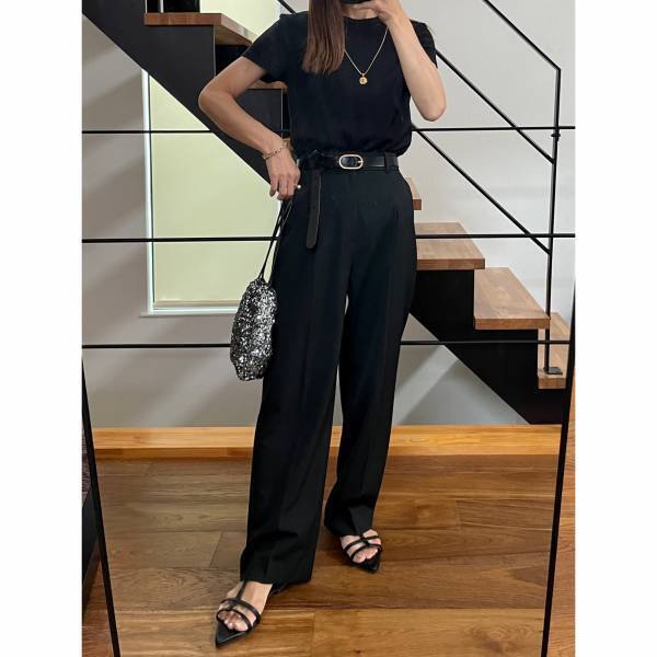 晩夏にぴったり！【GU・ユニクロ】のアイテム作る「ブラックコーデ」