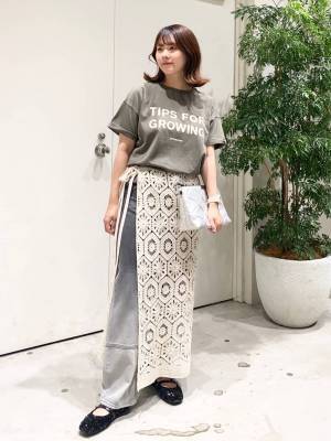 即真似して！ パジャマ見えしない【ロゴT着こなし術】