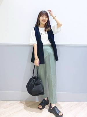 即真似して！ パジャマ見えしない【ロゴT着こなし術】