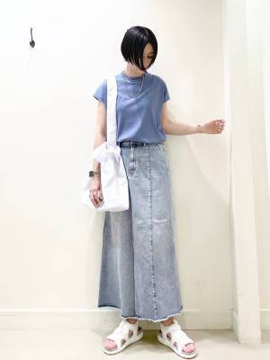 コーデ迷子におすすめしたい！【グローバルワーク】デニムの着こなしテク♡