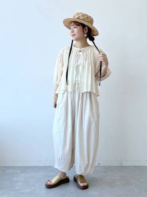 いま注目したい！ 夏っぽガーリーな【コットンアイテム】って？