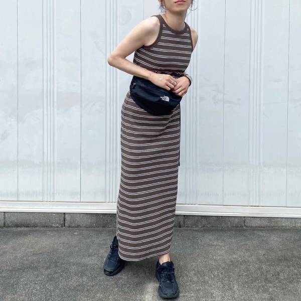 『可愛くてイロチ買いした♡』【しまむら】無くなる前にゲットしたい！「ボーダーワンピ」