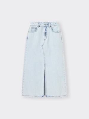 『名品』見つけたかも♡【GU】大人きれいめに着られる！「デニムスカート」