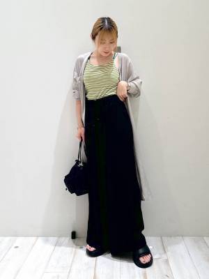 挑戦する価値ありかも！？ きれいめに決まる【大人キャミコーデ】