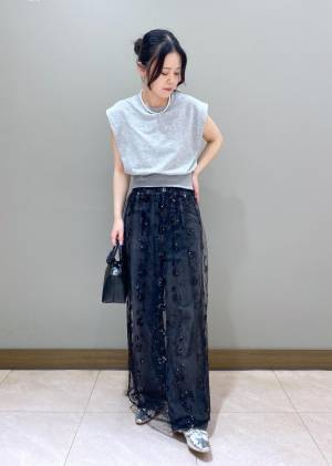 今すぐゲットして！【ROPÉ PICNIC】レイヤードで着ても可愛い♡「今っぽスカート」