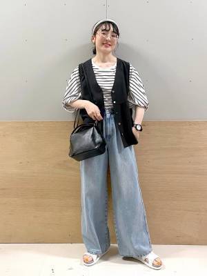 やっぱり『ボーダー』が可愛い♡【グローバルワーク】今すぐ買いたい！「大人トップス」