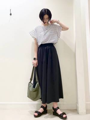 やっぱり『ボーダー』が可愛い♡【グローバルワーク】今すぐ買いたい！「大人トップス」