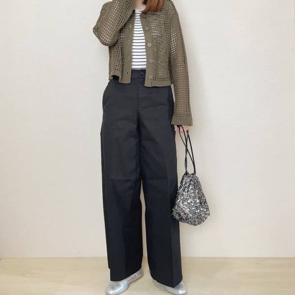 楽ちん ＆ きれい！！【ユニクロ】オールシーズン穿ける！「ワイドチノパン」