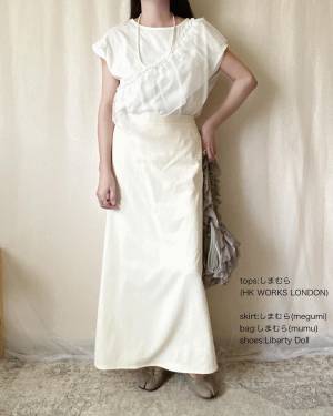 この夏、手放せないかも！【しまむら】爽やかに決まる♡「白トップス」