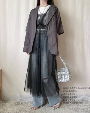 しまラーも愛用♡【しまむら】夏こそ着たい！「涼しげグレーアイテム」