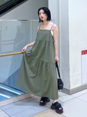 持ってると助かる！【グローバルワーク】楽なのにサマ見え♡「ワンピース」