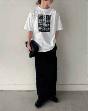 『いつも同じコーデ』→解決！ 真似するだけでオシャ見え♡【大人のTシャツコーデ】