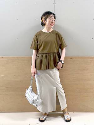 『腰まわり気になる』→ 解決！【グローバルワーク】すぐにゲットしたい♡「優秀トップス」