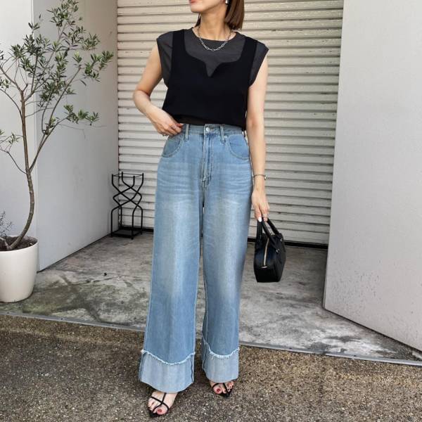 即マネしたくなる！【しまむら】のアイテムを使った「大人カジュアルコーデ」って？