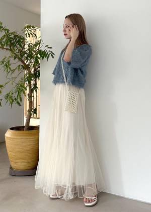 『もけもけ感』たまらん♡【ROPÉ PICNIC】上品さも可愛さも◎「フリンジトップス」